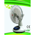 Ventilateur de table rechargeable de 12 pouces (FT-30DC-RD)